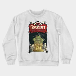 Lovecraft Vintage Book Cover Art Poster Crewneck Sweatshirt